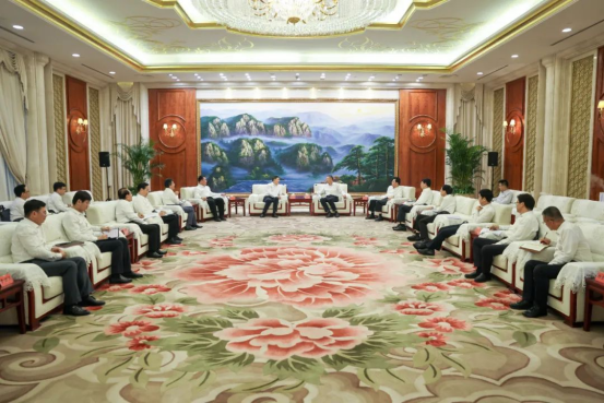 楊長利拜會寧夏回族自治區(qū)黨...